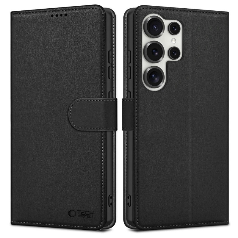 Capa Wallet Tech-Protect para Samsung Galaxy S25 Ultra, preta