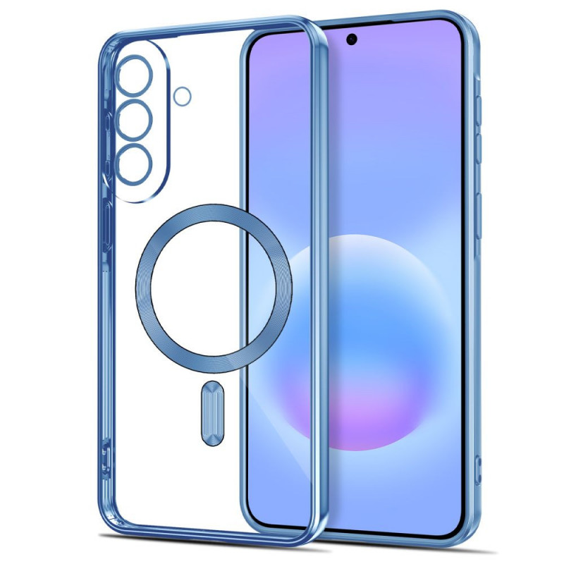 Capa Tech-Protect MagFlex MagSafe para Samsung Galaxy A57 5G, azul-céu