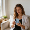 Capa Tech-Protect MagFlex MagSafe para Samsung Galaxy A57 5G, azul-céu