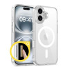 Capa Tech-Protect Flexair Hybrid CC MagSafe para Apple iPhone 16, Transparente