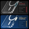 Capa Tech-Protect Flexair Hybrid CC MagSafe para Apple iPhone 16, Transparente