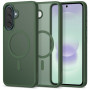 Capa Tech-Protect Magmat MagSafe para Samsung Galaxy A36 / A56 / A37 5G, verde mate