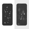 Película de vidro temperado Tech-Protect Glass Fit+ para Motorola Moto G67 / G77, preta (2 un.)
