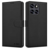 Capa Wallet Tech-Protect para Motorola Moto G67 / G77, preta