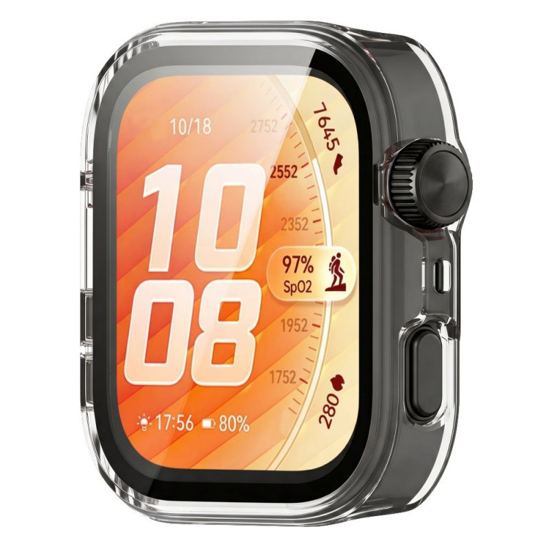 Capa Tech-Protect Defense para Huawei Watch Fit 5 Pro, transparente