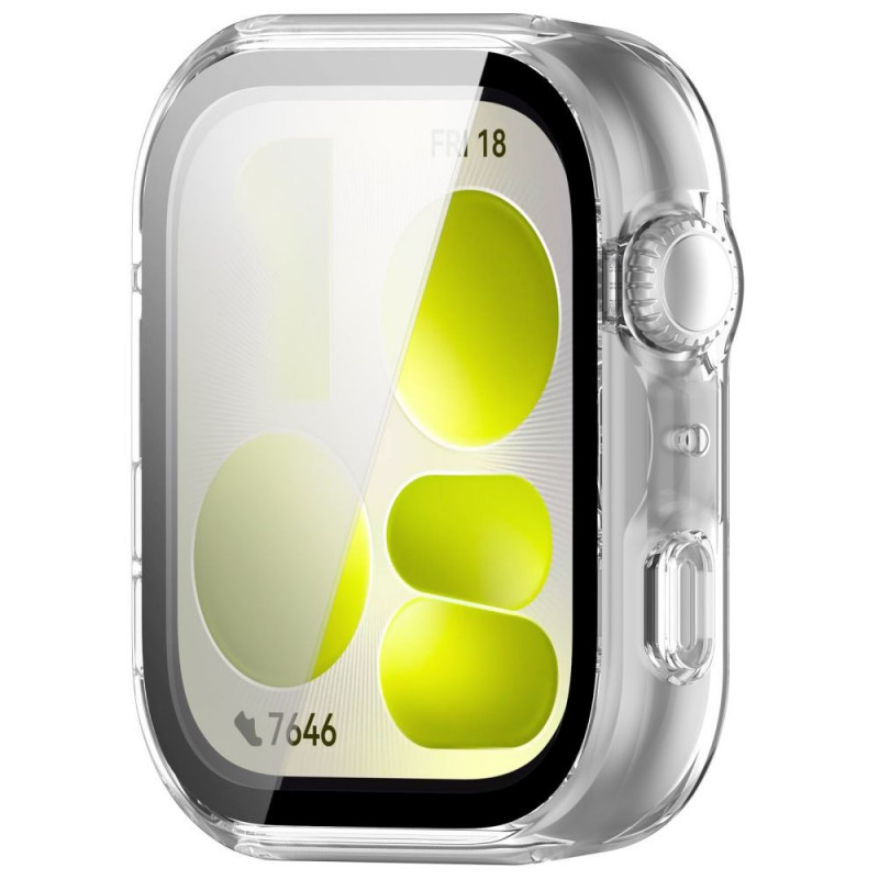Capa Tech-Protect Defense para Huawei Watch Fit 5, transparente