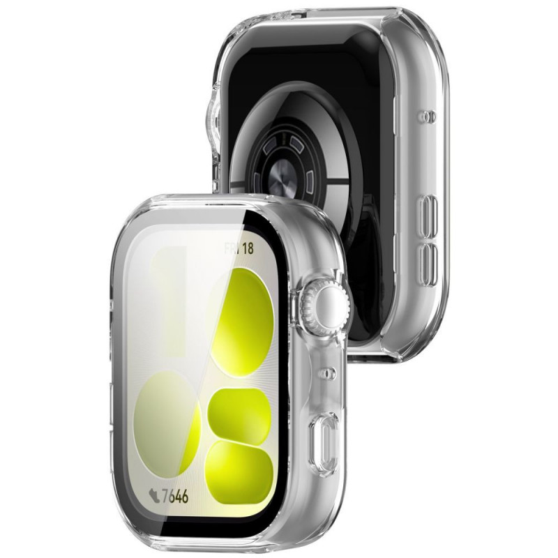 Capa Tech-Protect Defense para Huawei Watch Fit 5, transparente