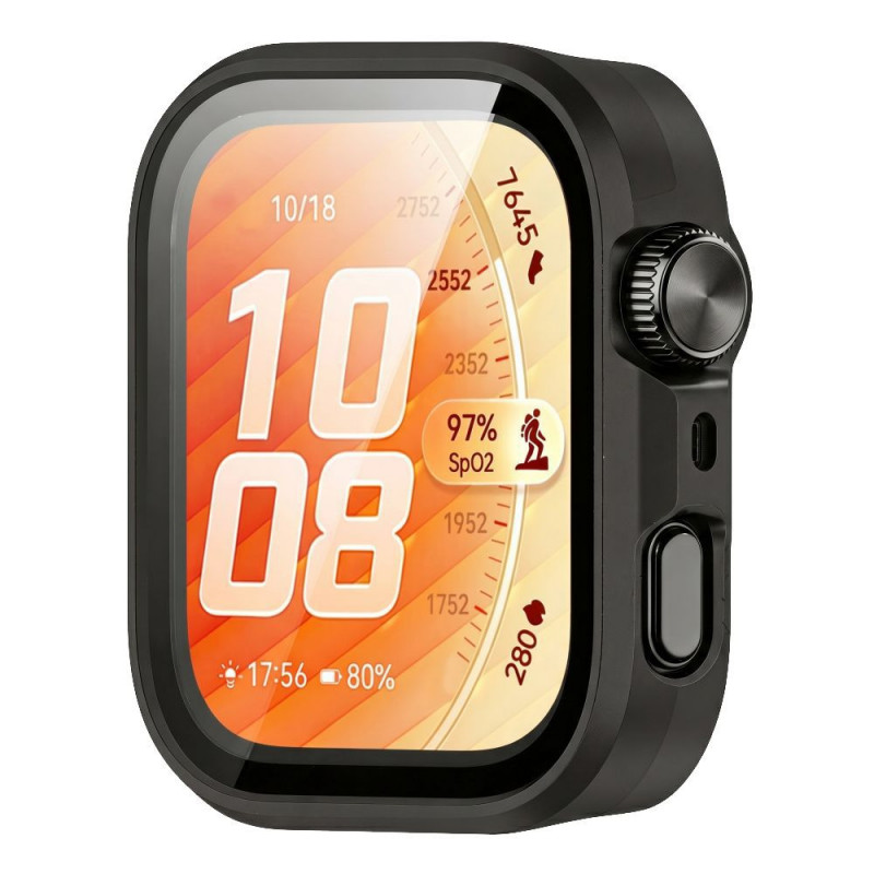 Capa Tech-Protect Defense para Huawei Watch Fit 5 Pro, preta