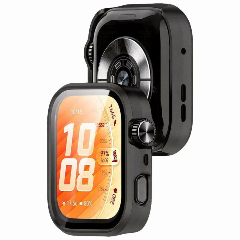 Capa Tech-Protect Defense para Huawei Watch Fit 5 Pro, preta
