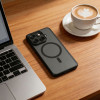 Capa MagSafe Magmat Tech-Protect para Xiaomi 17T, preto mate