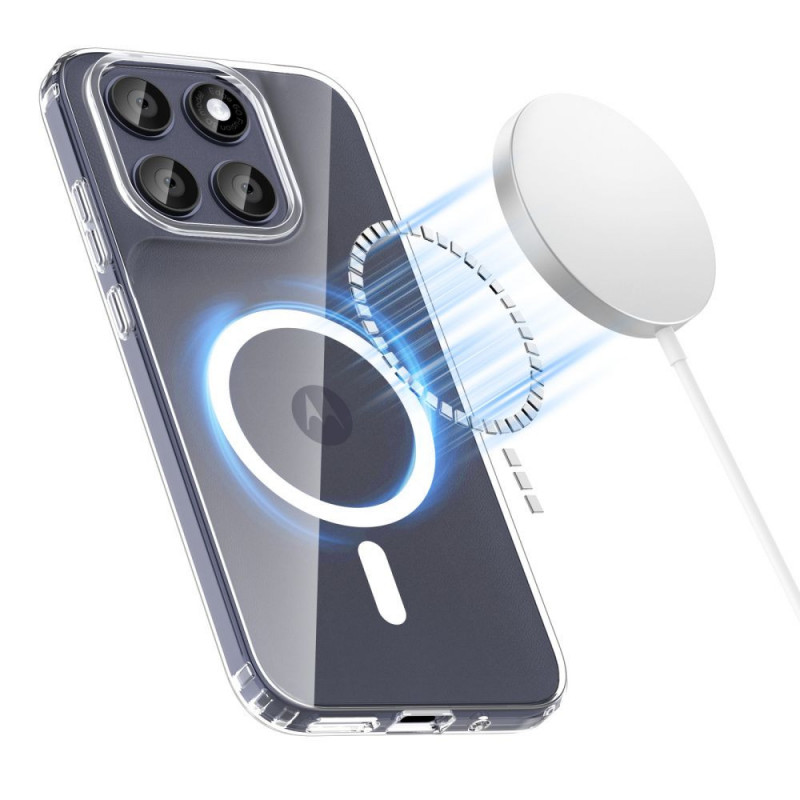 Capa Tech-Protect FlexAir Hybrid MagSafe THP5503 para Motorola Moto G67 / G77, transparente