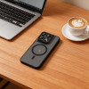 Capa MagSafe Tech-Protect Magmat para Motorola Edge 70 Pro 5G, preto mate