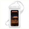 Tech-Protect UWC7 Capa flutuante impermeável universal para smartphones até 6,9 polegadas, branca