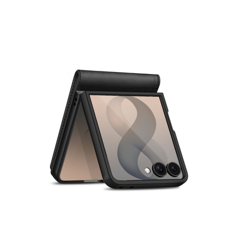 Capa carteira Tech-Protect para Samsung Galaxy Z Flip 8, preta
