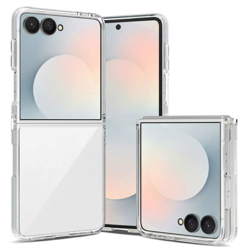 Capa Tech-Protect FlexAir Hybrid para Samsung Galaxy Z Flip 8, transparente