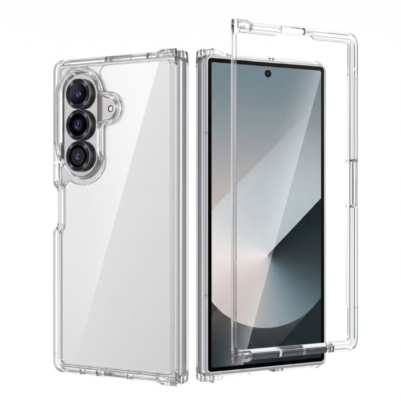Capa híbrida Tech-Protect FlexAir para Samsung Galaxy Z Fold 8 Ultra, transparente