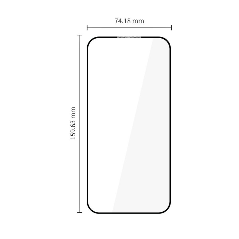 Tech-Protect Glass Fit+ Vidro Temperado para OnePlus Nord 6 (2 un.), Preto