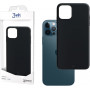 Capa para smartphone 3MK Matt Case Apple iPhone 12/12 Pro, preta