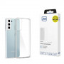 Capa 3MK Clear Case para Samsung Galaxy S21+ Plus, transparente