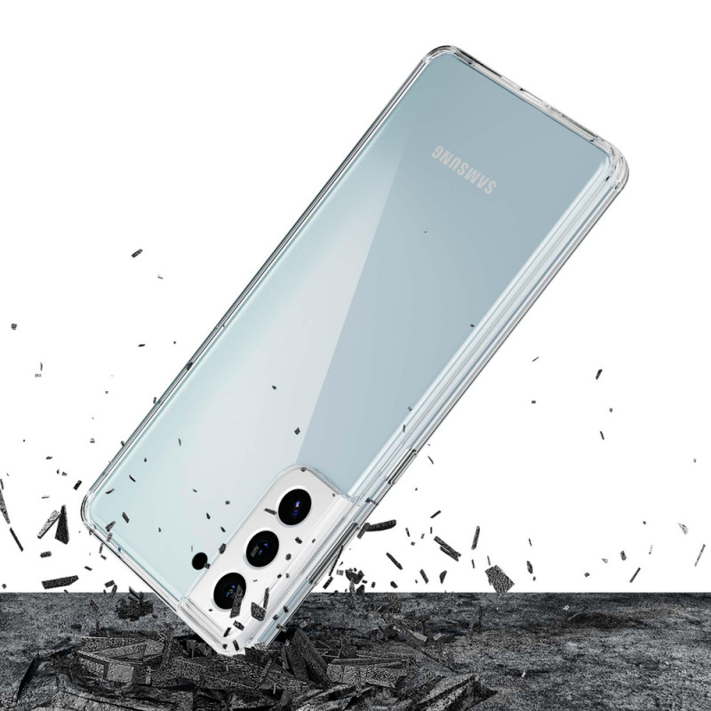 Capa 3MK Clear Case para Samsung Galaxy S21+ Plus, transparente