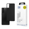 Capa 3MK Matt Case para Samsung Galaxy S21+ Plus 5G, preta
