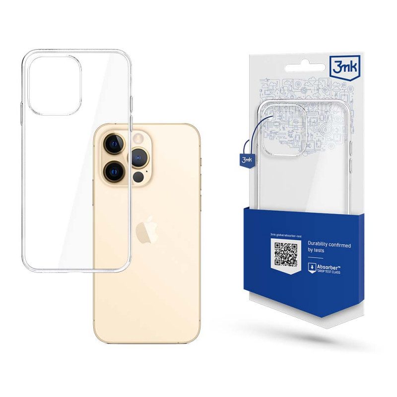 Capa transparente 3MK Clear Case para Apple iPhone 13 Pro (3MK3327)