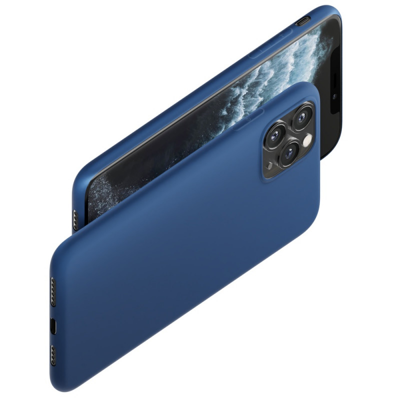 Capa 3MK Matt Case para Apple iPhone 13 Pro, azul (blueberry)