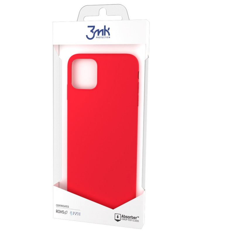 Capa 3MK Matt para Apple iPhone 13 (3MK3394STR), vermelho morango