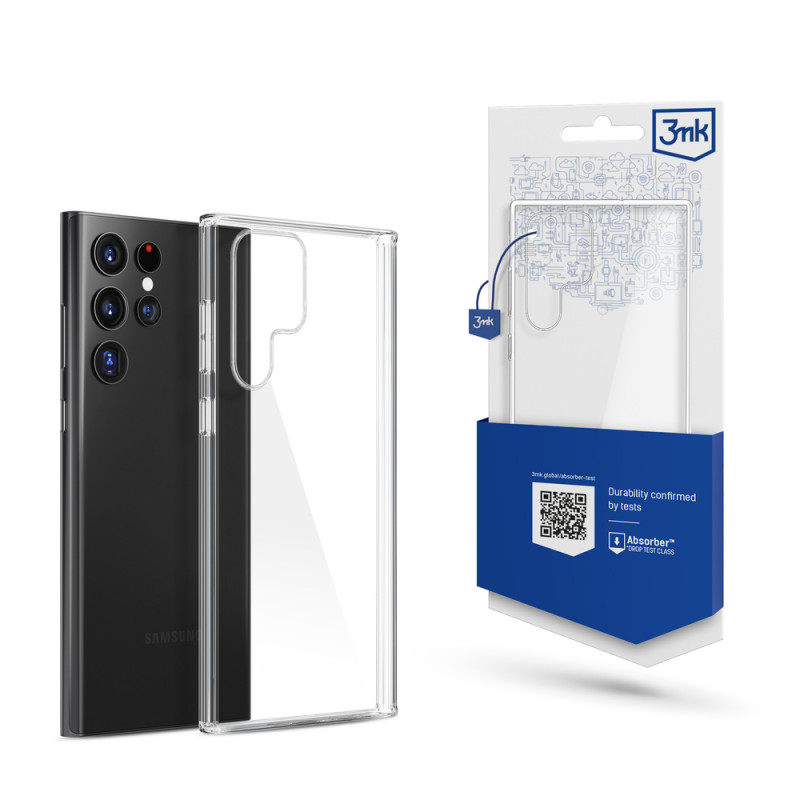 3MK Clear Case para Samsung Galaxy S22 Ultra (3MK3355), transparente