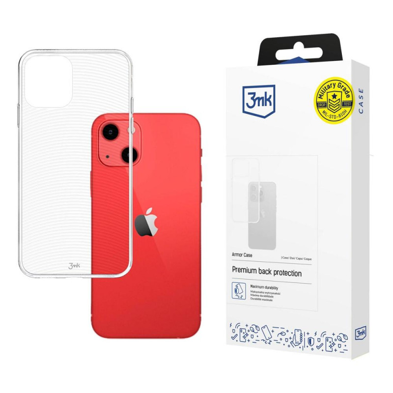 Capa 3MK Armor para Apple iPhone 13 (3MK3249), transparente