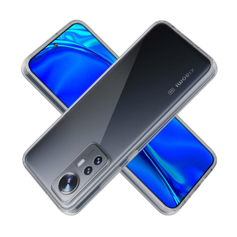 Capa para telemóvel 3MK Clear Case Xiaomi 12/12X, transparente