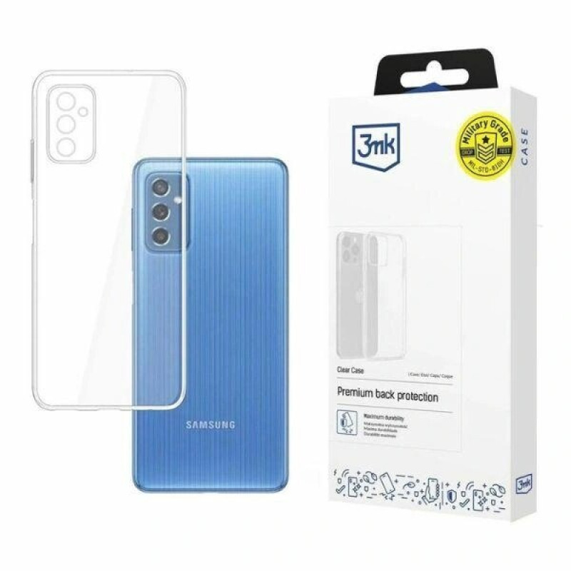 Capa 3MK Clear Case para Samsung Galaxy M52 5G, transparente