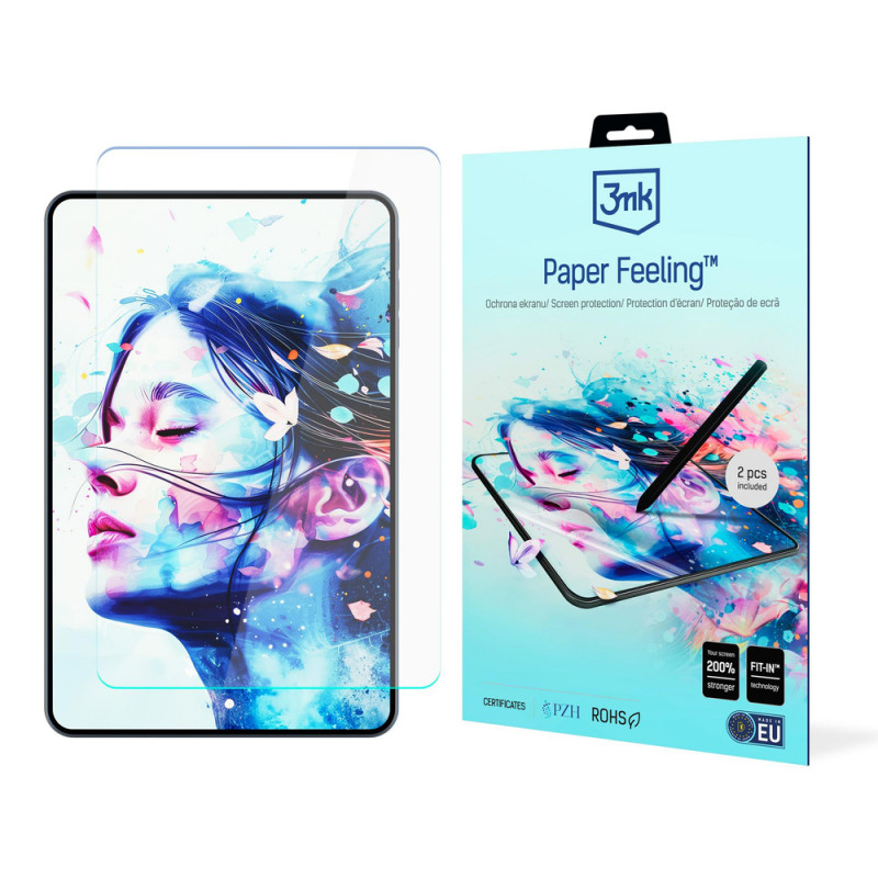 Película protetora de ecrã para tablet 3MK PaperFeeling Microsoft Surface Pro 7 12.3 (2 un.)