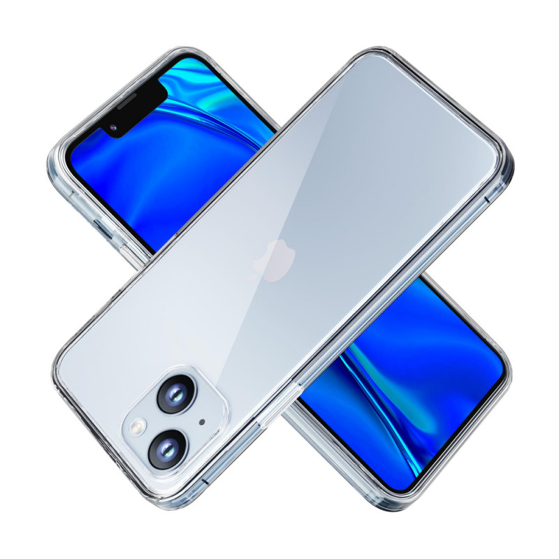 Capa 3MK Clear Case para Apple iPhone 14, transparente