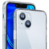 Capa 3MK Clear Case para Apple iPhone 14 Plus / 15 Plus, transparente