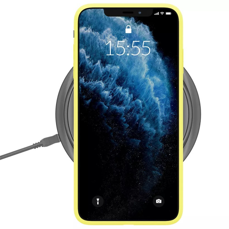 Capa 3MK Matt Case 3MK4036 para Apple iPhone 14 Plus / 15 Plus, lima