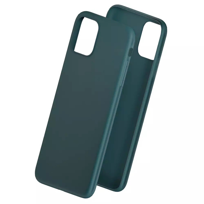 Capa 3MK Matt Case para Apple iPhone 14 Plus / 15 Plus, verde-escuro