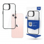 Capa 3MK Satin Armor Case+ para Apple iPhone 14 Plus / 15 Plus, transparente