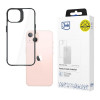 Capa 3MK Satin Armor Case+ para Apple iPhone 14 Plus / 15 Plus, transparente