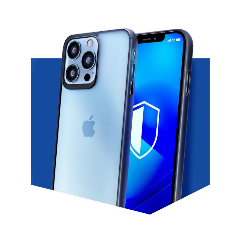 Capa 3MK Satin Armor Case+ para Apple iPhone 14 Plus / 15 Plus, transparente