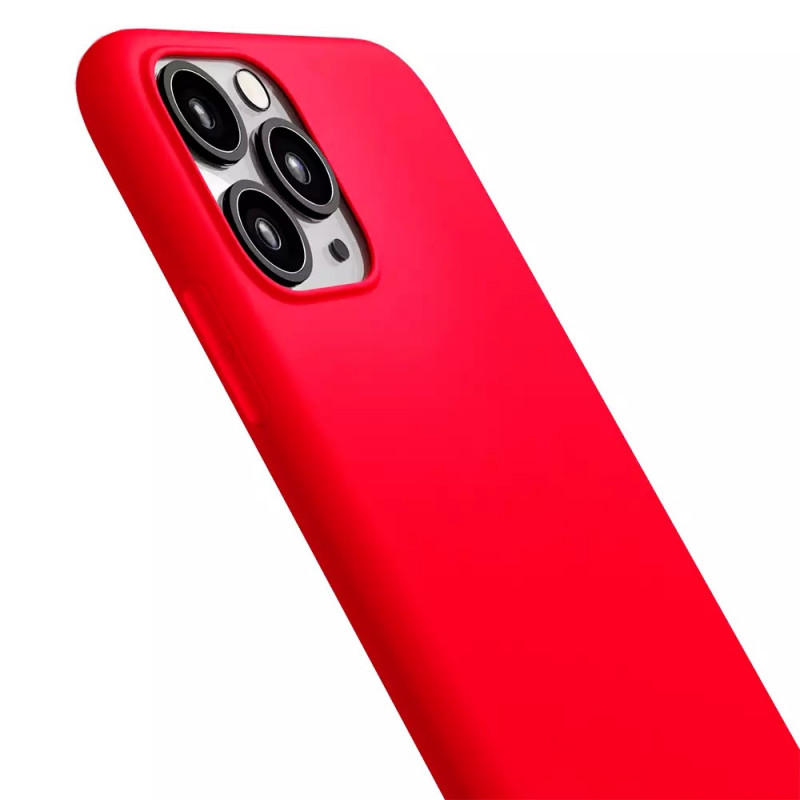 Capa 3MK Matt Case 3MK4050 para Apple iPhone 14 Pro Max, vermelha