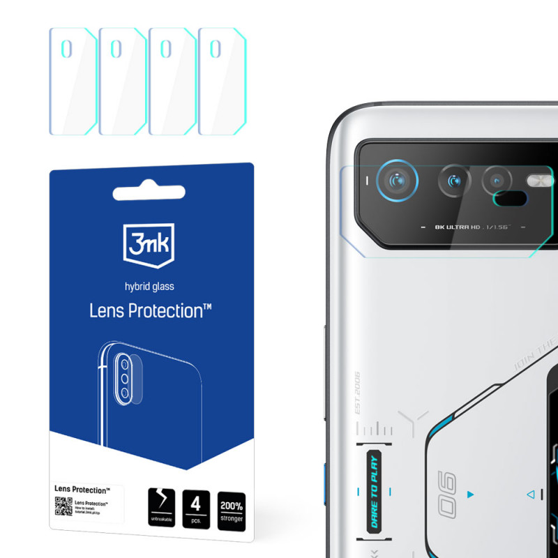 3MK Lens Protect Asus ROG Phone 6 / 6 Pro / 6D / 6D Ultimate (4 unidades)