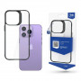 Capa 3MK Satin Armor Case+ para Apple iPhone 14 Pro Max, preta