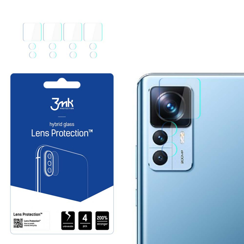 3MK Lens Protect Xiaomi 12T / 12T Pro (4 unid.)