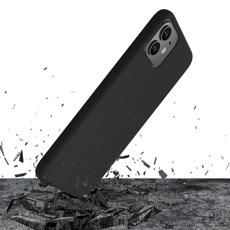 Capa de silicone 3MK para Samsung Galaxy A24 4G, preta