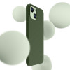 Capa 3MK Hardy Case MagSafe para Apple iPhone 15 Plus / 14 Plus, verde alpino