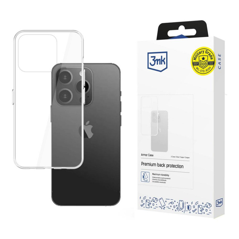 Capa 3MK Armor para Apple iPhone 15 Pro Max