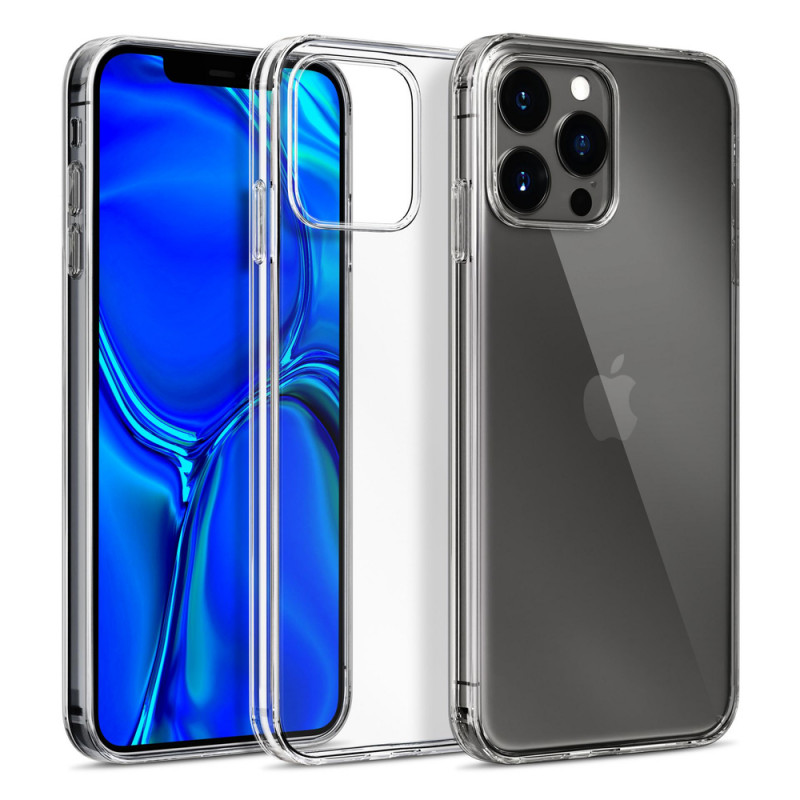 Capa 3MK Clear Case para Apple iPhone 15 Pro, transparente
