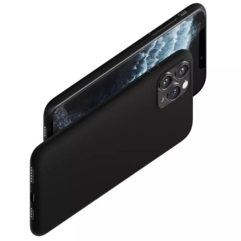 Capa 3MK Matt Case 3MK15483 para Samsung Galaxy S23 FE, preta