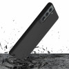 Capa de silicone 3MK para Samsung Galaxy S23 FE, preta
